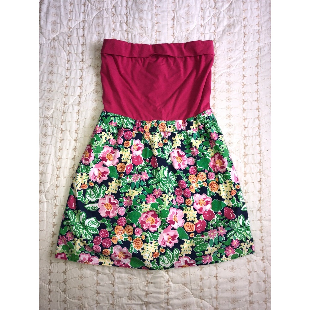 Lilly Pulitzer strapless dress